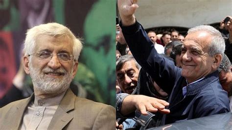 Iran goes to a runoff election between reformist Masoud Pezeshkian and hard-liner Saeed Jalili