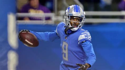 Lions WR Jameson Williams Reveals Unusual Location of First TD Ball