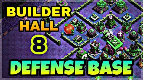 Builder Hall Defence Base Layout With Replay Best Bh Defensive