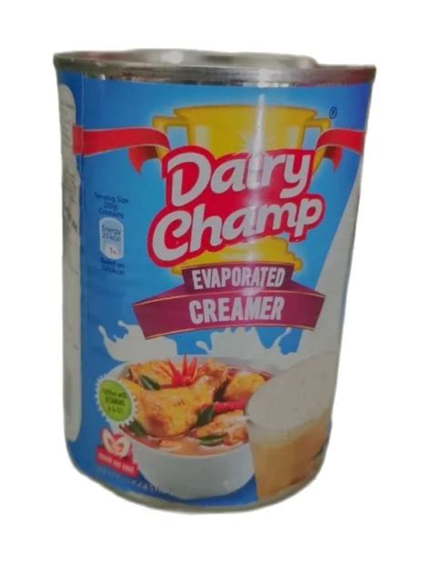 Dairy Champ Susu Cair 390g Evaporated Milk Canned Lazada