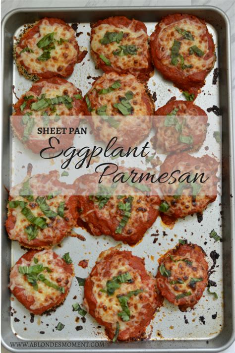 Sheet Pan Eggplant Parmesan Design Corral