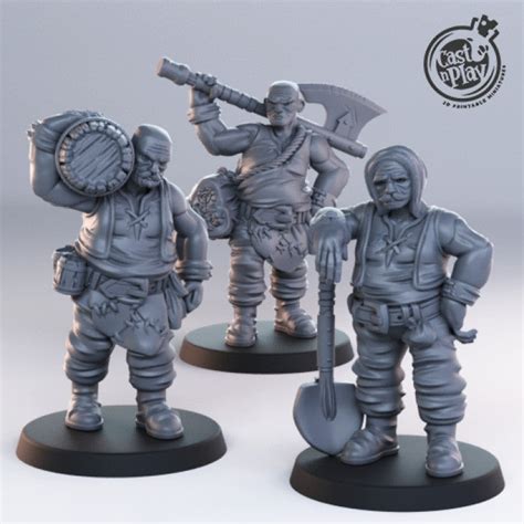 male townsfolk minis monthly