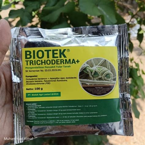 Pupuk Biotek Trichoderma Tricoderma 100 Gram Mengendalikan Penyakit