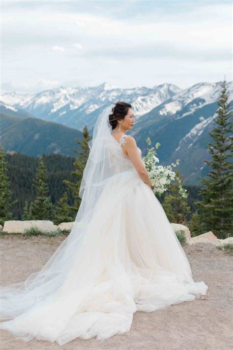 A Gorgeous Mountaintop Wedding At The Little Nell In Aspen Colorado In