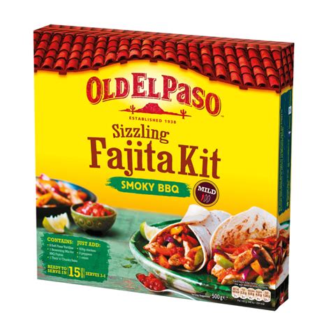 Old El Paso Fajita Kit Smoky Bbq Centra