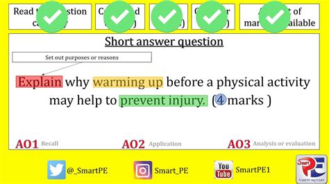 Aqa Gcse Pe Warming Up Youtube