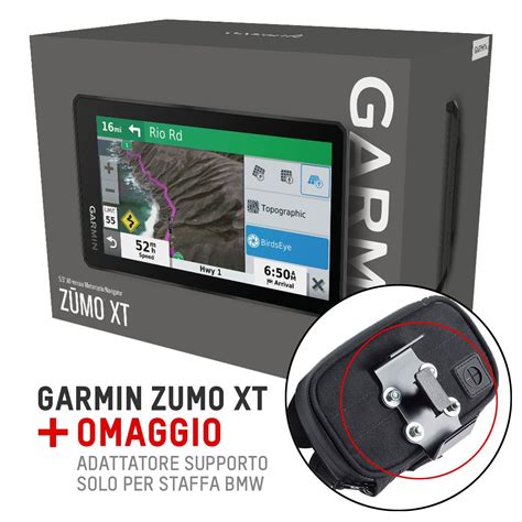 Navigatore Per Moto Garmin Zumo Xt Omaggio Adattatore Per Bmw