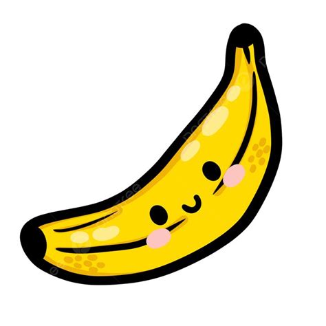 Smiling Banana Clipart Transparent PNG Hd