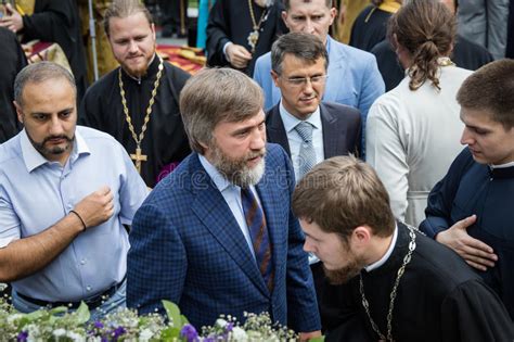 Politici Tijdens Optocht Voor Vrede In Kyiv Redactionele Foto Image