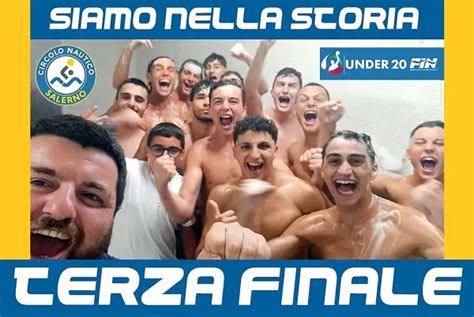 Circolo Nautico Salerno Tris Completo Di Finali Anche L Under 20b