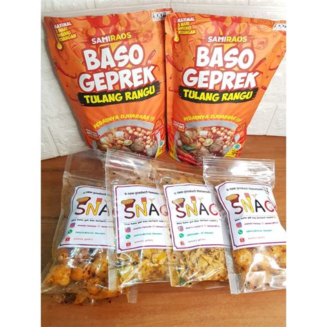 Jual Baso Aci Geprek Tulang Rangu Sami Raos Gurih Pedas Enak Shopee