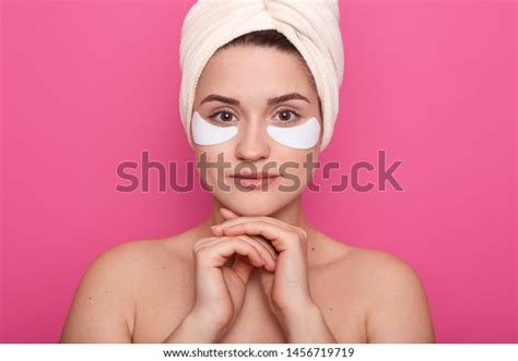 Portrait Sweet Naked Attractive Woman Looking Stock Photo 1456719719