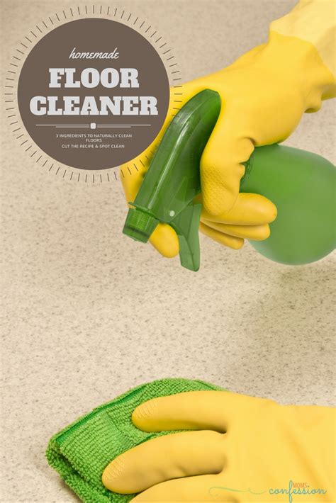 3 Ingredient Natural Homemade Floor Cleaner