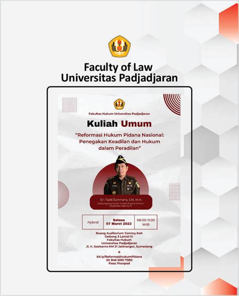 KULIAH UMUM Reformasi Hukum Pidana Nasional Penegakan Keadilan Dan