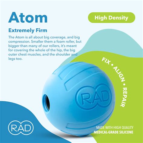 Rad Atom Myofascial Release Oif8 Extra Firm Therapy For Back Pain