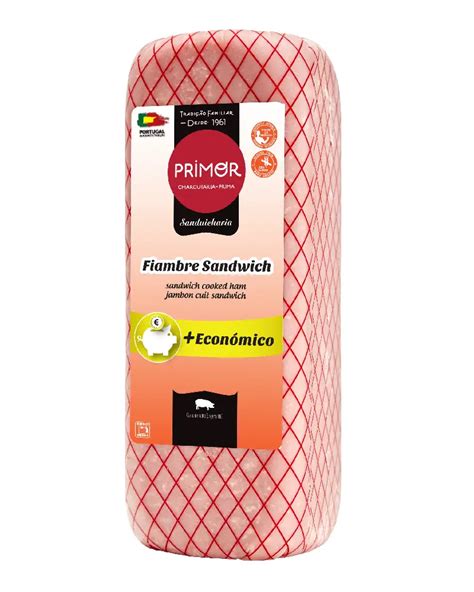 Fiambre Sandwich Económico 11x11 Primor Charcutaria Prima