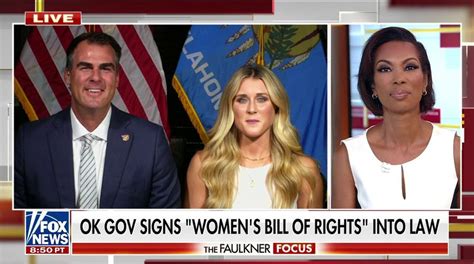 Oklahoma Gov Signs Womens Bill Of Rights Into Law To Protect Girls