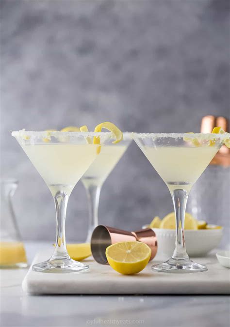 Lemon Drop Martini Joyful Healthy Eats