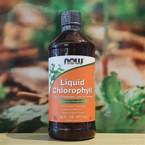 Now Liquid Chlorophyll 473ml Emagenes Health Shop