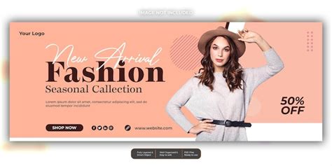 Premium Psd Fashion Sale Social Media Facebook Cover Banner Template