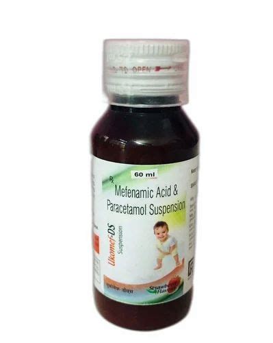 Mefenamic Acid And Paracetamol Suspension 250 Mg At Rs 12 Bottle In Una