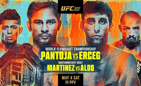 Ufc Pantoja Vs Erceg Live Results And Highlights Bjpenn