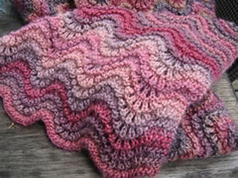 Ravelry Feather And Fan Stitch Or Old Shale Pattern By Barbara G