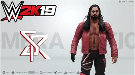 Wwe K Ps Xbox One Seth Rollins Custom Attire Youtube