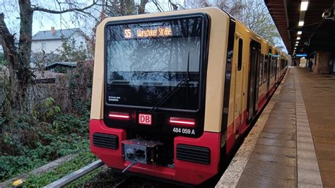 Mitfahrt Der S5 mit Br 484 Von Warschauer Straße nach Mahlsdorf YouTube