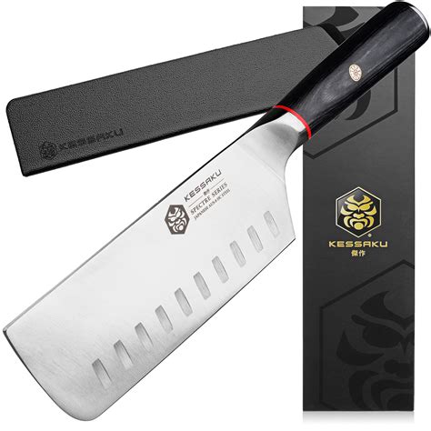 Buy Kessaku 6 Inch Nakiri Vegetable Cleaver Spectre Series Forged