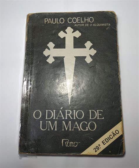 Livro Diário de Um Mago Paulo Coelho 29ª Edição Antiga Colecionador