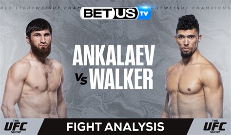 Preview & Analysis: Ankalaev vs Walker 10/21/2023