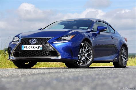 Essai Lexus Rc H F Sport Executive Unique En Son Genre Vivre Auto