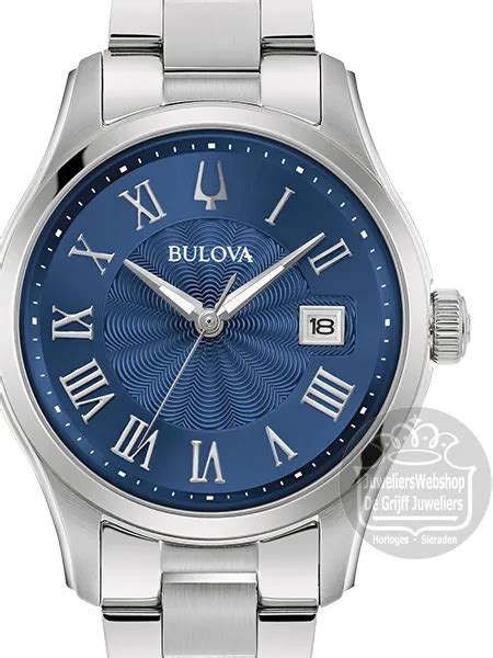 Bulova Wilton Classic Horloge M Edelstaal