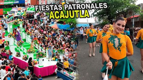 Fiestas Patronales De Acajutla Asi Se Desarrollo El Desfile De Correo