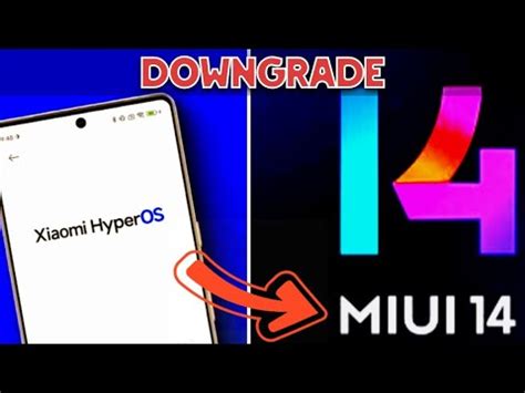 Hyper Os Downgrade To Miui 14 Downgrade Any Device Hyperos To Miui