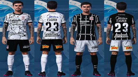 PES 2021 UNIFORMES DO CORINTHIANS 2021 FONTES ATUALIZADAS CENA DE