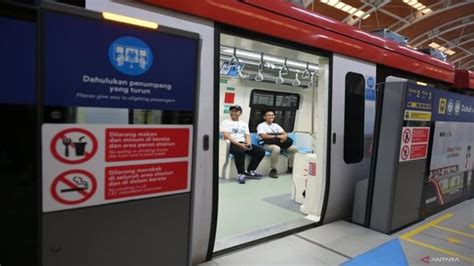 Dari Stasiun Krl Dukuh Atas Dan Cawang Bisa Langsung Naik Lrt Jabodebek