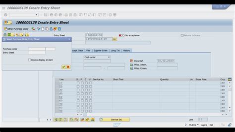 What is SRN IN SAP : How to create Service Entry In SAP : ML81N - YouTube