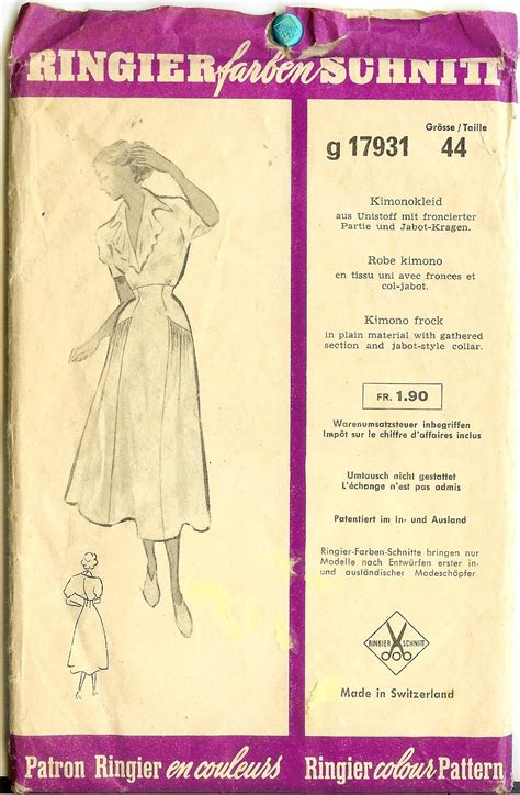 Ringier G17931 Vintage Sewing Patterns Fandom