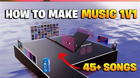 How To Make A 1V1 MAP WITH MUSIC In Fortnite Creative Full Tutorial