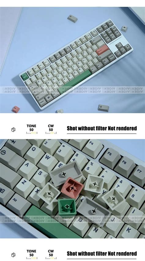 Claviers KBDiy GMK 9009 Retro Cherry Profile Keycap 134 KeysSet Pour