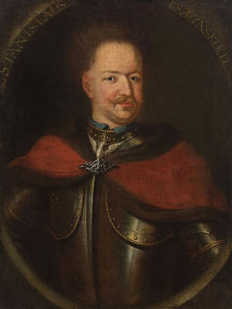 Portrait Of Stanis Aw Leszczy Ski King Of Poland