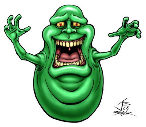 Slimer By Primeop Ghostbusters Slimer Ghostbusters Characters