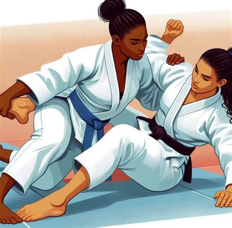 Bjj female - Techniques training by LobCor on DeviantArt