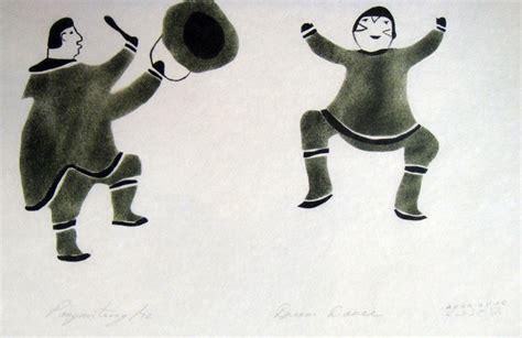 Contemporary Inuit art by Canadian native inuit artists - inuitartzone.com