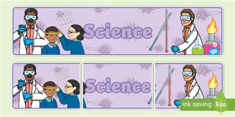 Science Display Banner Teacher Made