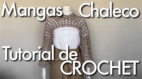 Mangas Chaleco Puntada De Red En CROCHET Tutorial YouTube