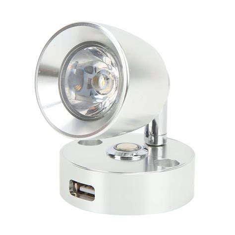 Lampka Kinkiet Lampa Led V Obrotowa Usb Za Z Z