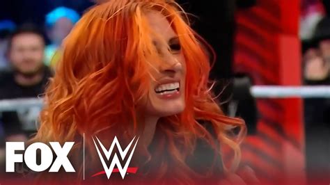 Becky Lynch Secures Elimination Chamber Spot In Raw Showdown